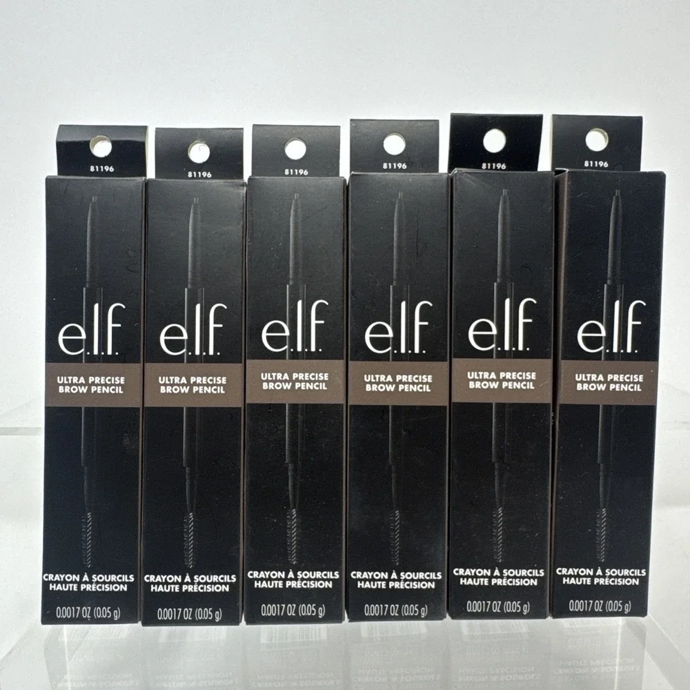 6 Pack e.l.f. Ultra Precise Brow Pencil  #81196 Cool Brown Elf